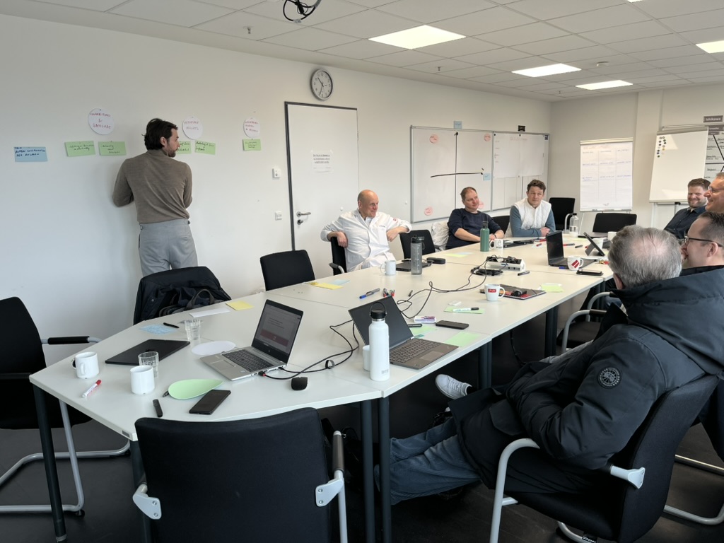 Workshop-Runde beim KI- und Wissenssicherungsprojekt mit The Family Butchers